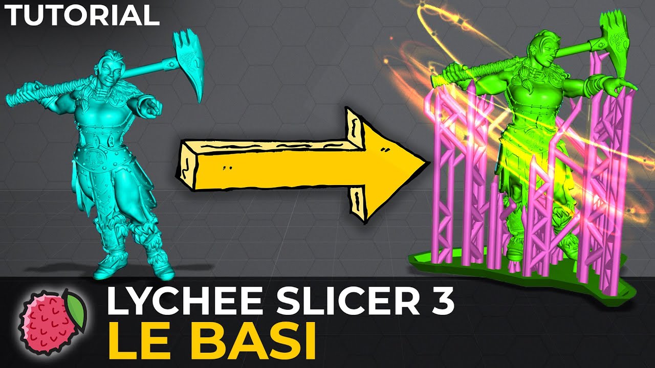 LYCHEE SLICER - Le basi - Tutorial stampa a RESINA
