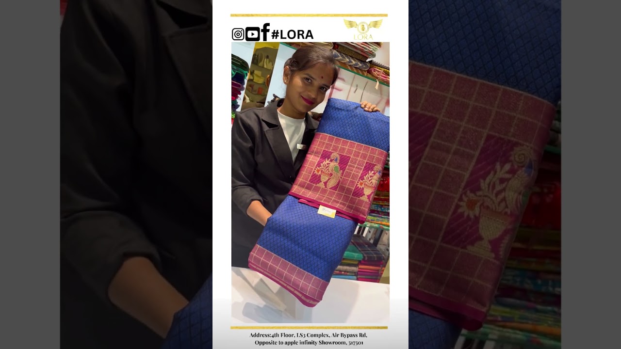 Saree collection 25% Discount at Lora Lounge Tirupati. #lora #lorabeauty #loralounge #bridalmakeup