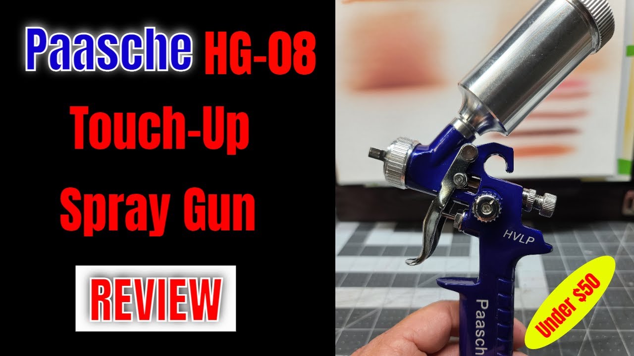 Paasche Airbrush HG-08 Touch-Up Spray Gun - Review