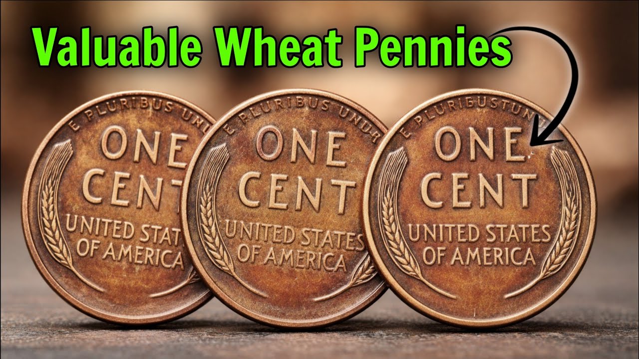 Top 3 Ultra Rare Wheat Pennies Worth Big Money, Hidden Wealth in Old Coins, Don’t Spend It