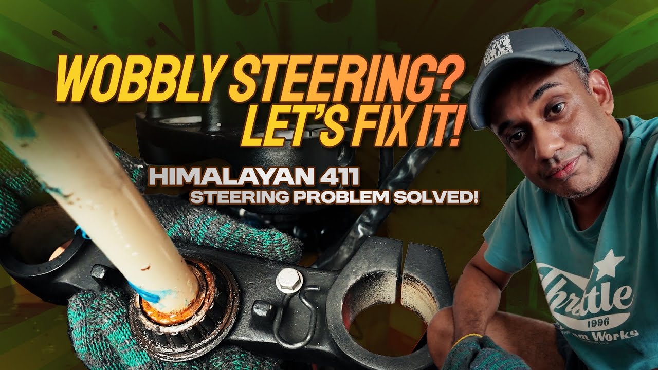 Fixing the Wobble: Himalayan 411 Steering Bearing Replacement