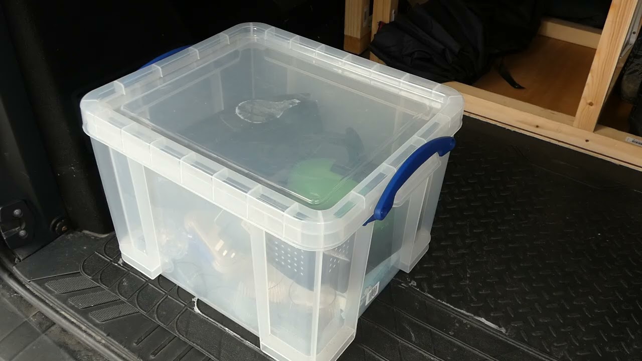 Storage Box We Used For Our Mercedes Vito W447 Campervan Conversion