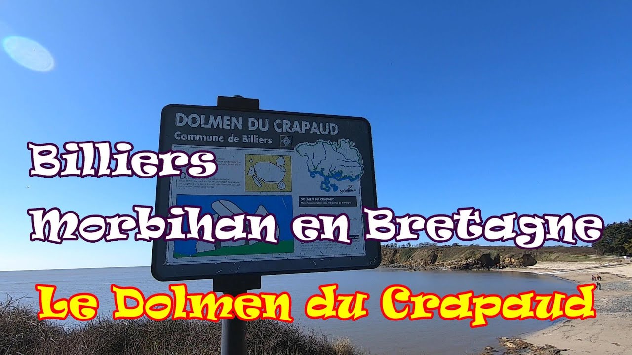 Le dolmen du Crapaud. Billiers en Bretagne