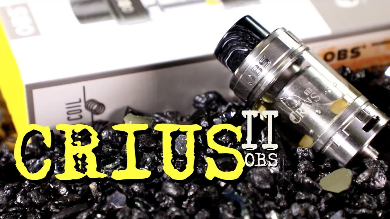 CRIUS II 25MM RTA Tank By OBS ~Vape RTA Review~