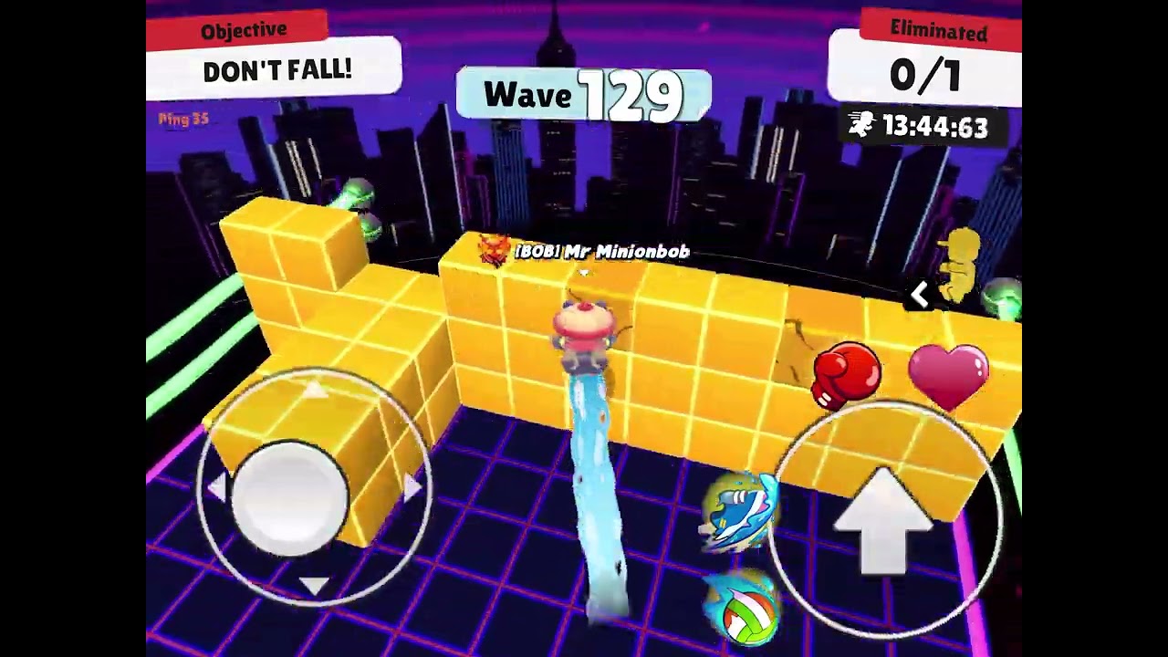 I broke my old record,( Block dash endless) wave 195