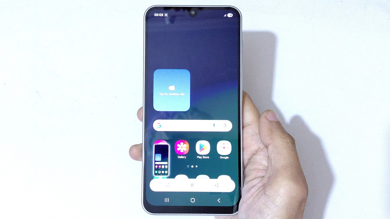 Как сделать скриншот на Samsung Galaxy M17 5G