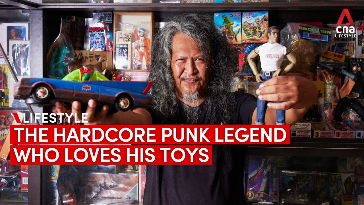 The 60-year-old Singapore punk rock legend who’s also a hardcore toy collector