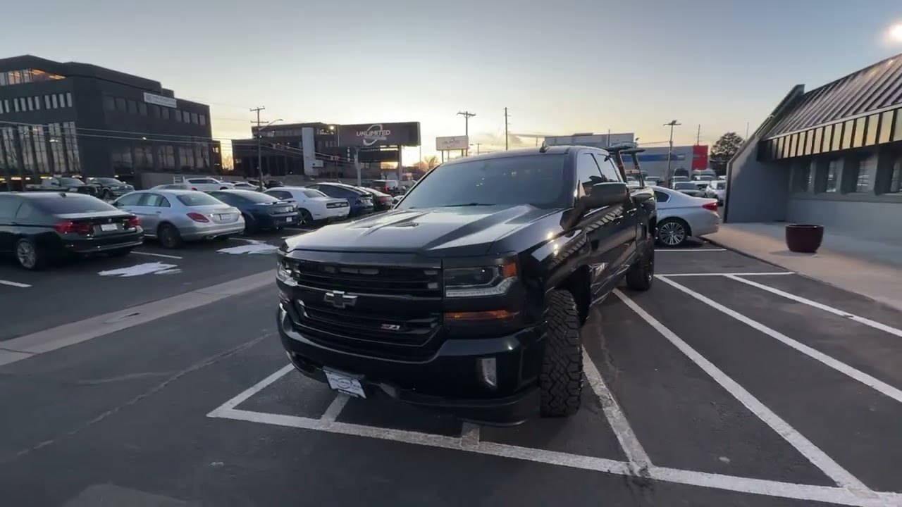 2017 Chevrolet Silverado 1500 LT Clean Carfax with No Accidents!! Denver, Highlands Ranch, Litt...