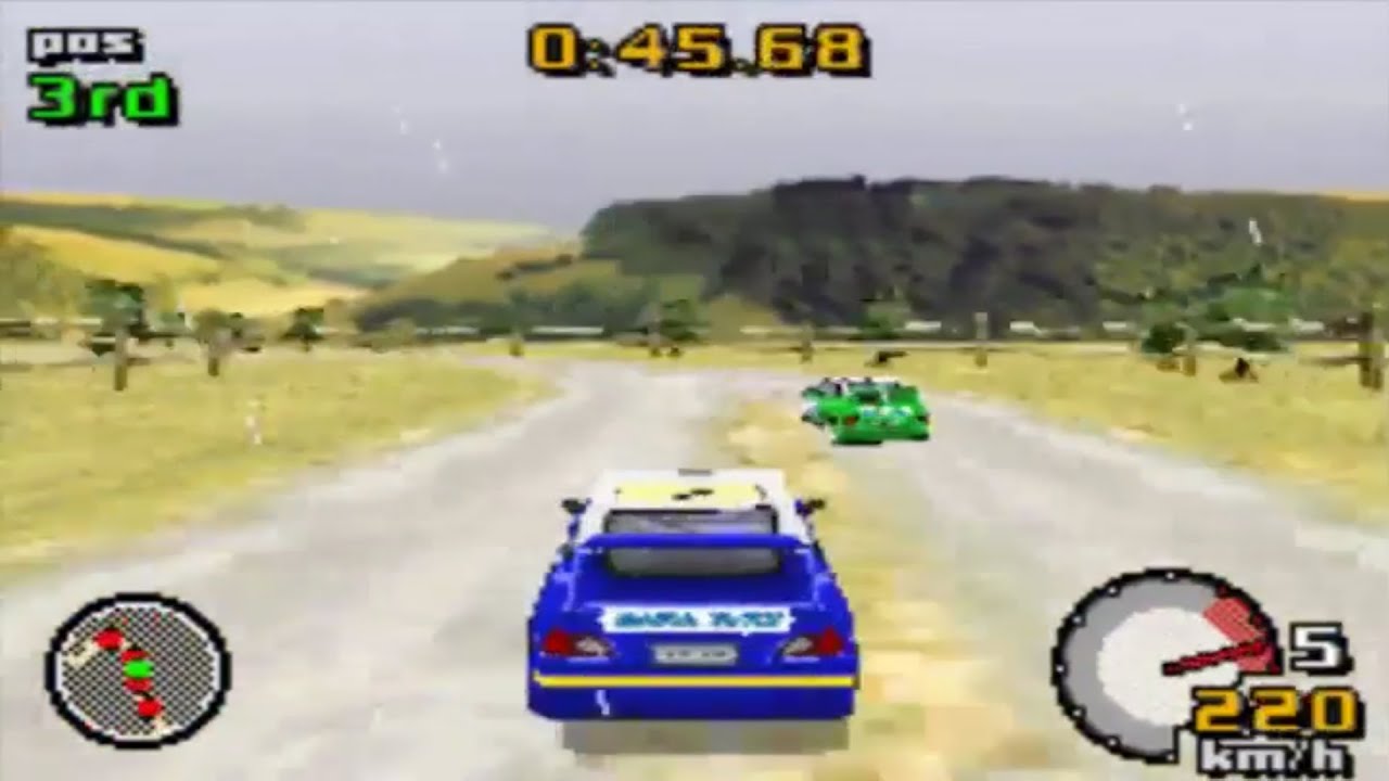 Top Gear Rally (Game Boy Advance Gameplay)