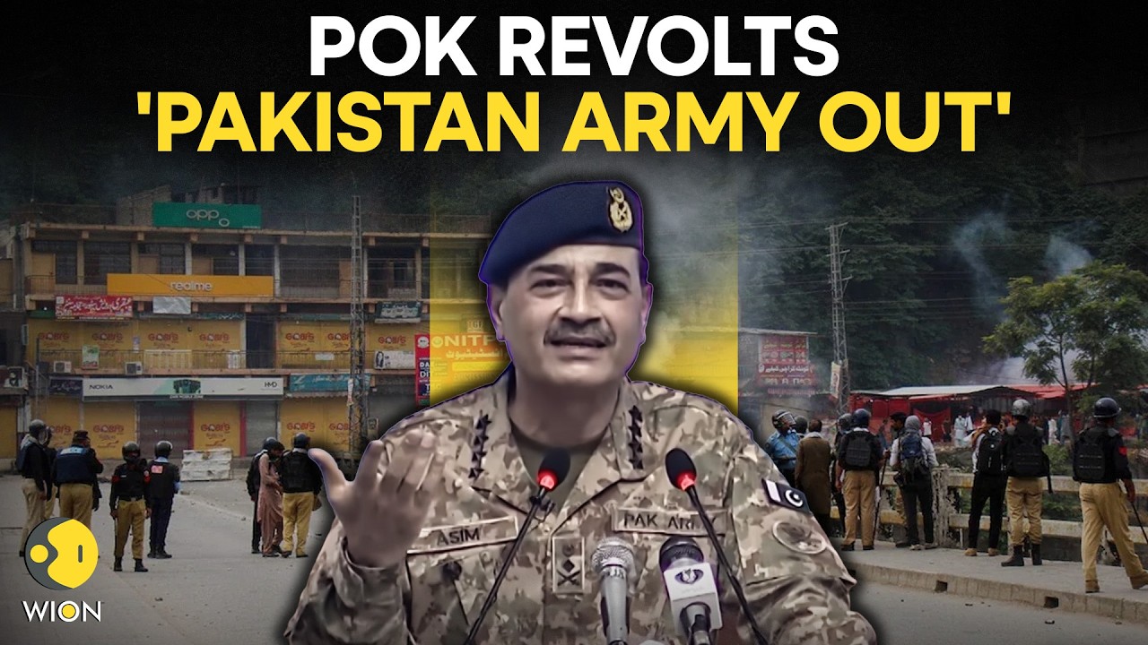 Pok Protest EXPLODES: Enraged Pok Kashmiris Challenge Pakistani Army, Echo 'Pak Forces Out' Slogans