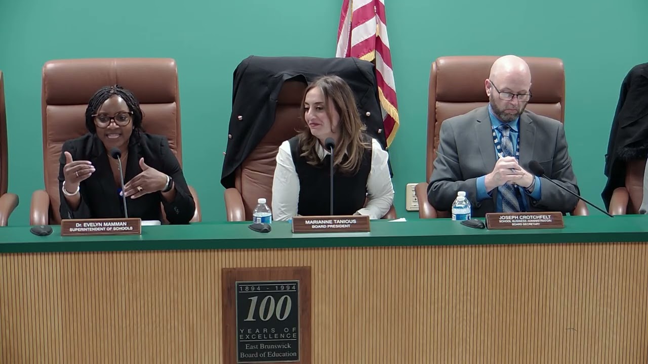East Brunswick Board of Education Meeting - 2/19/2026