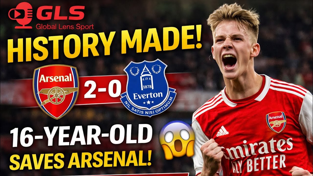HISTORY MADE! 😱 16-Year-Old Max Dowman Saves Arsenal! | Arsenal 2–0 Everton Reaction