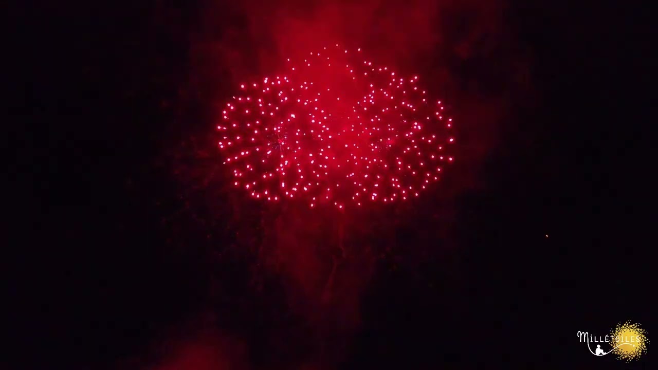 Feu d'artifice pour un mariage en Rhône-Alpes-Auvergne