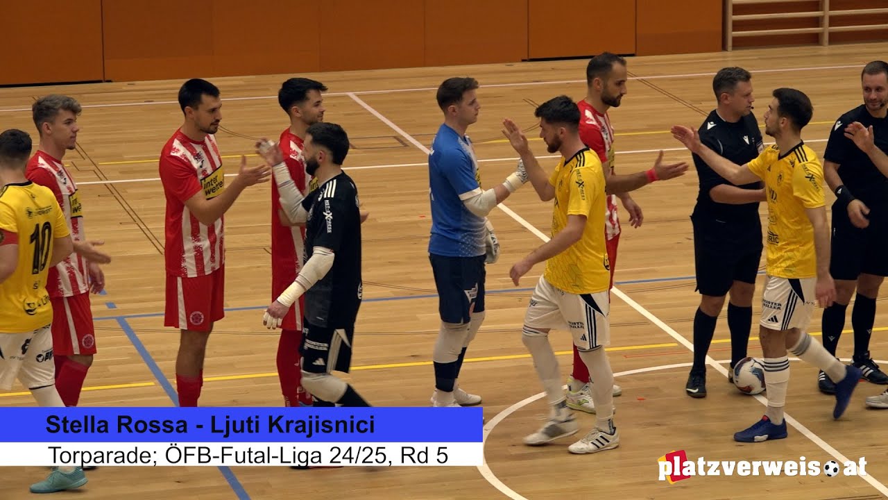Full Match Stella Rossa - Ljuti Krajisnici, ÖFB Futsal-Liga 24/25