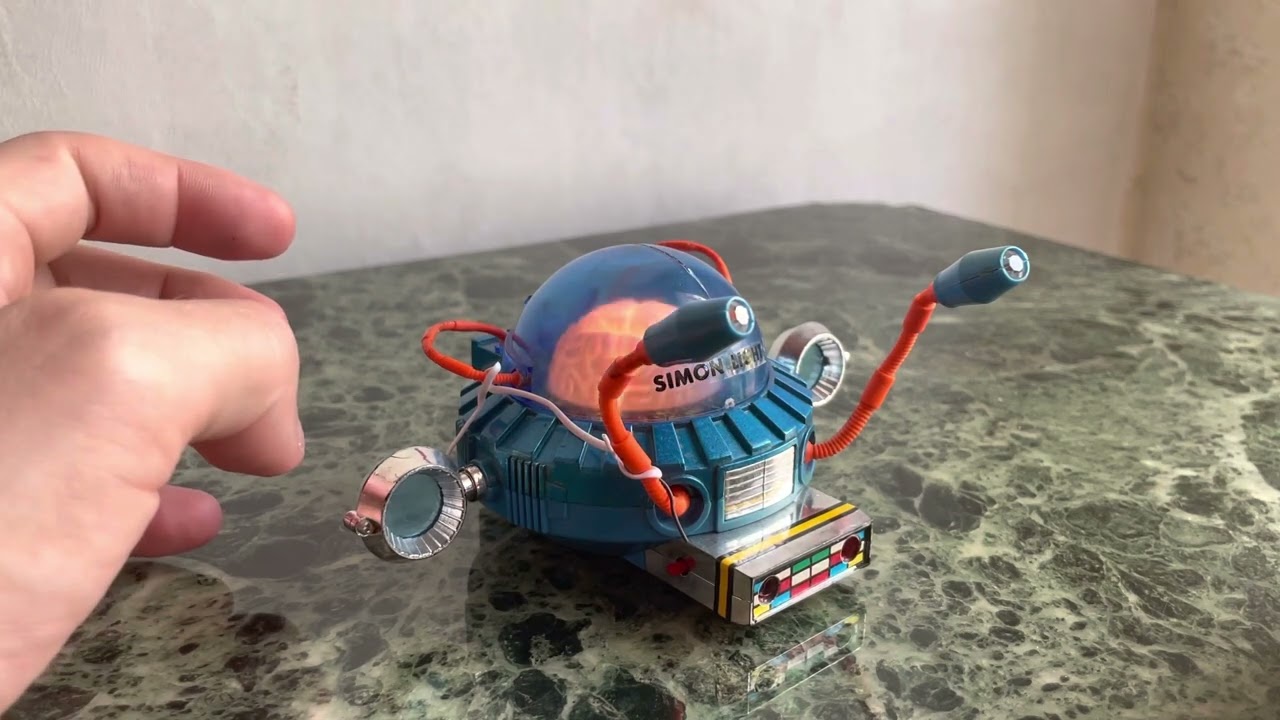 Captain Future Anime Popy Professor Simon Wright Light Lamp toy Review 1979