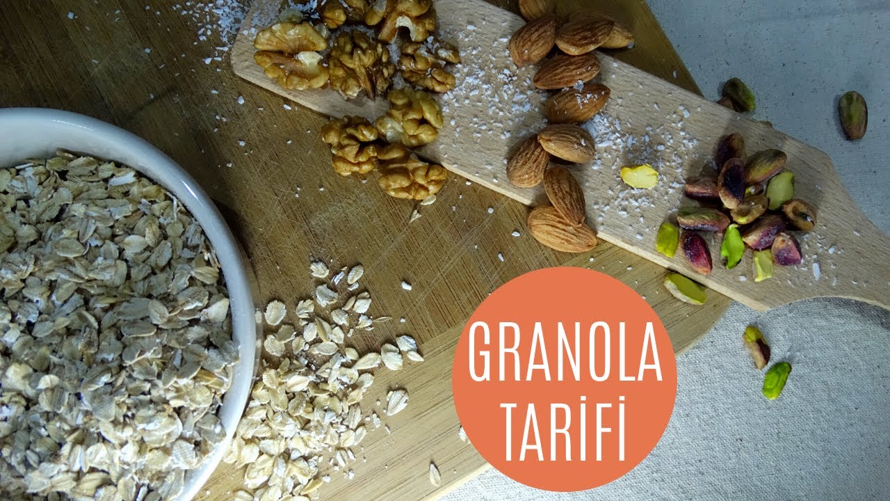 GRANOLA TARİFİ | YULAF EZMESİ ÖNERİSİ