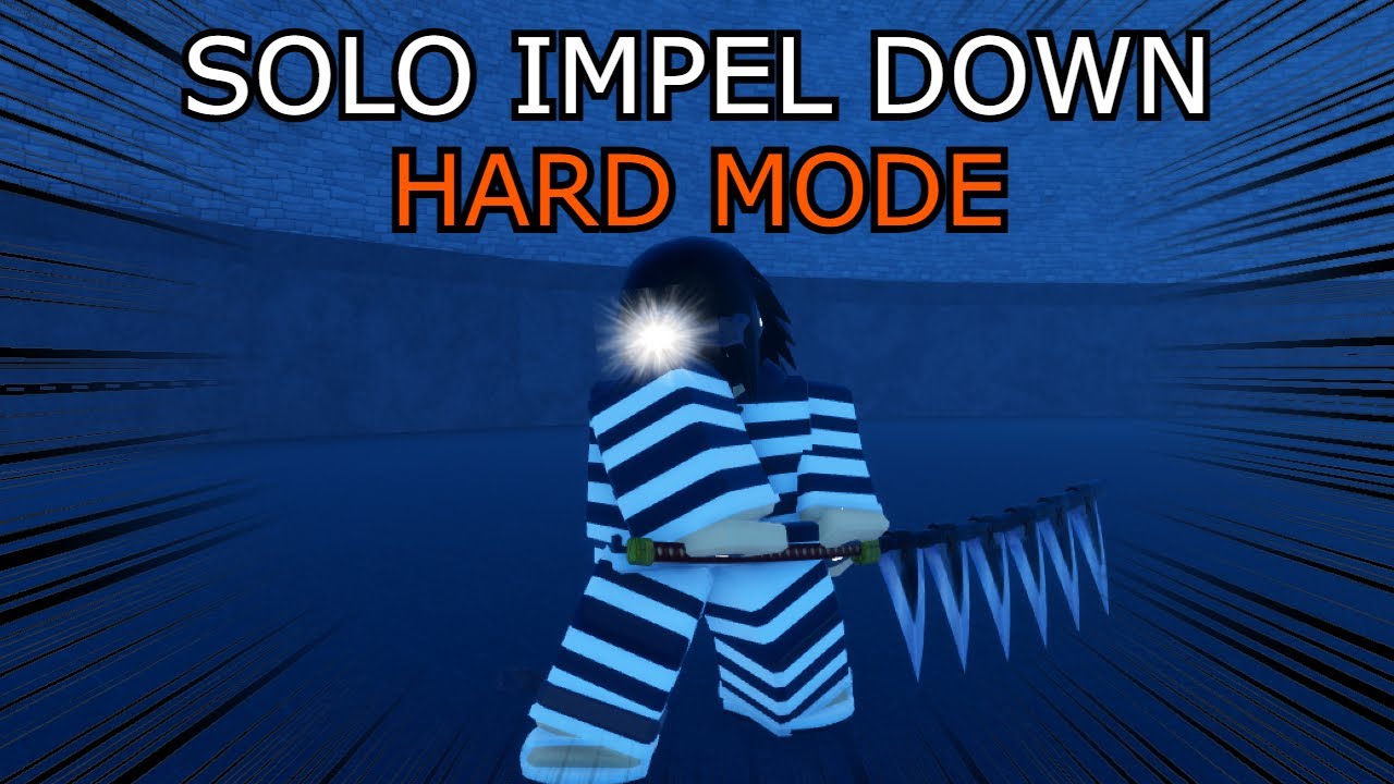 [GPO UPDATE 9] SOLO IMPEL DOWN RAID - HARD MODE