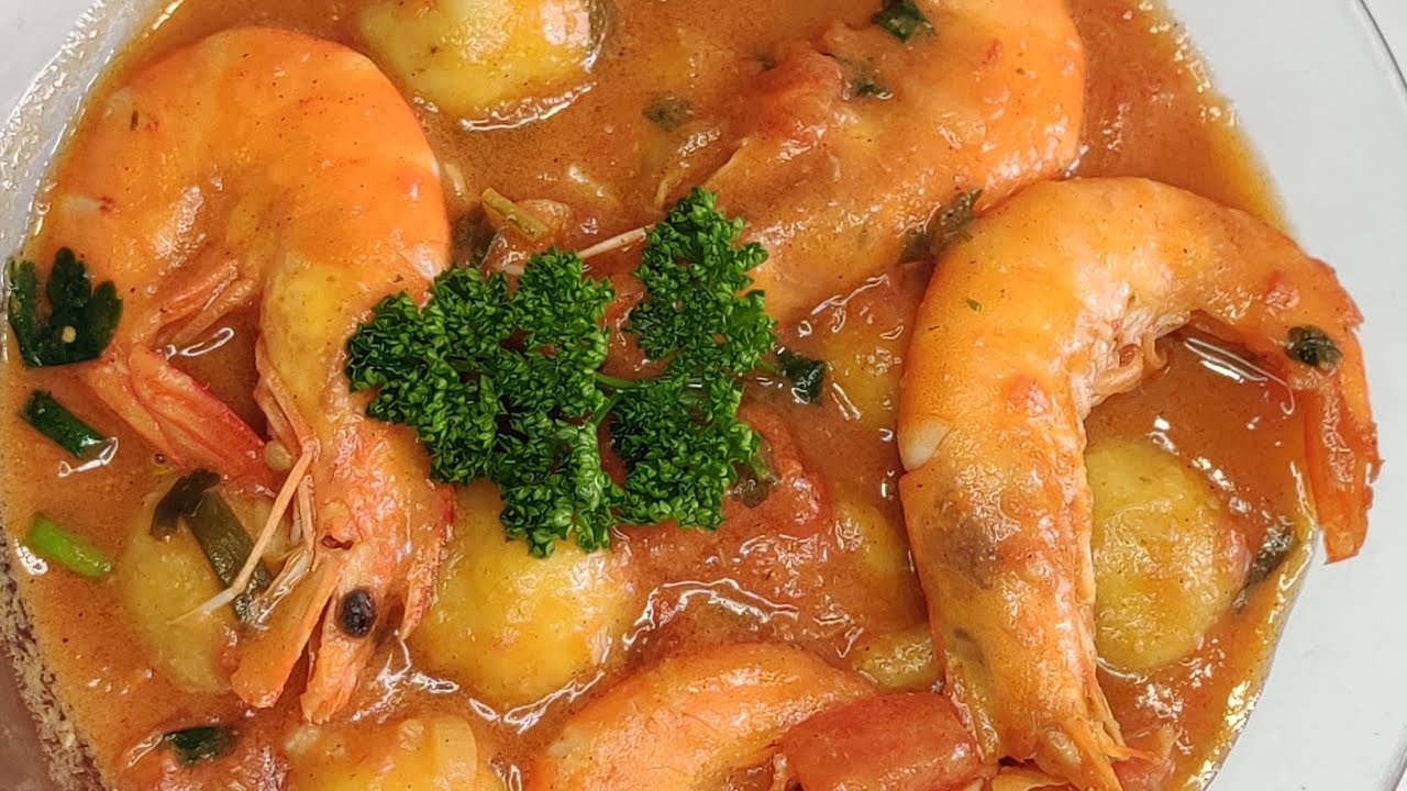 Dombrés de bananes jaunes aux crevettes #Crevettes #Dombrés