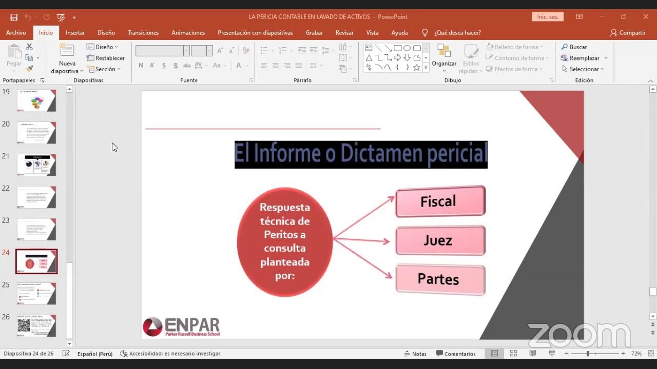 LA PERICIA CONTABLE EN EL LAVADO DE ACTIVOS