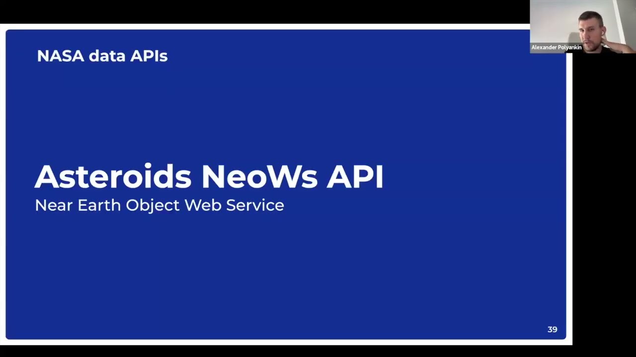 An introduction to NASA open data and its API  | NASA Space Apps Toronto 2025