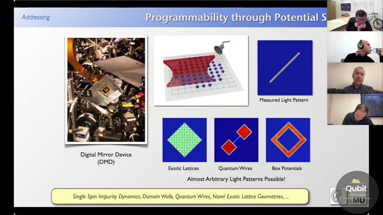 Prof. Immanuel Bloch - Large Scale Quantum Simulations using Ultracold Atoms