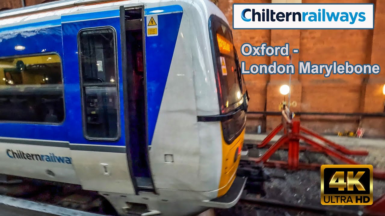 🇬🇧 Oxford to London Marylebone with Chiltern Railways