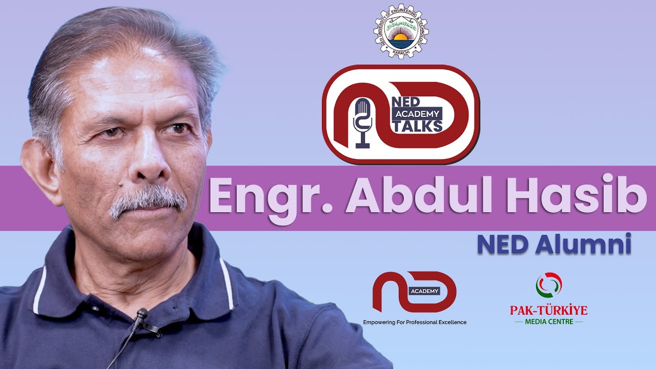 🎙 NED Academy Talks &ndash; Episode with Mr. Abdul Hasib (NED Alumni)