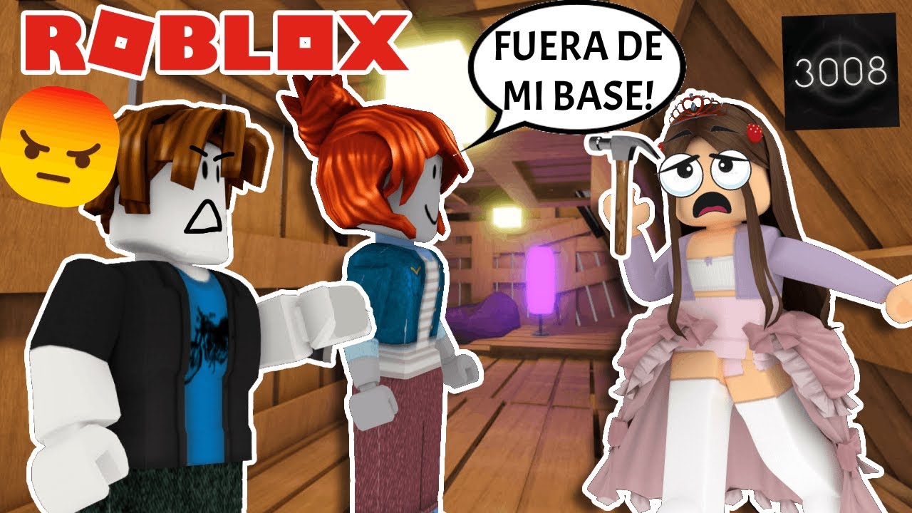 Jugadores PELEAN CONMIGO cuando les AYUDO con LA BASE *sale mal* SCP-3008 (Roblox)😥🏡
