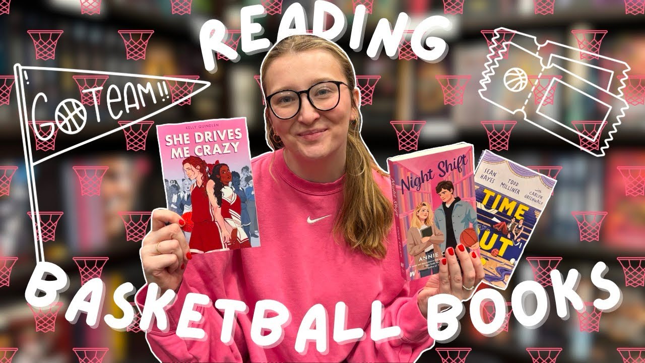 reading basketball books for a week || sports reading vlogs ep. 01