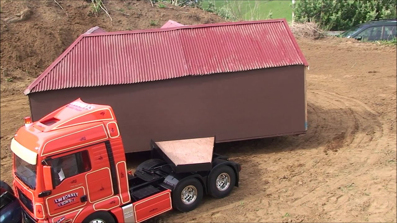 R/C Heavy Haul: Tamiya M.A.N Tgx.   Part 2 of 2