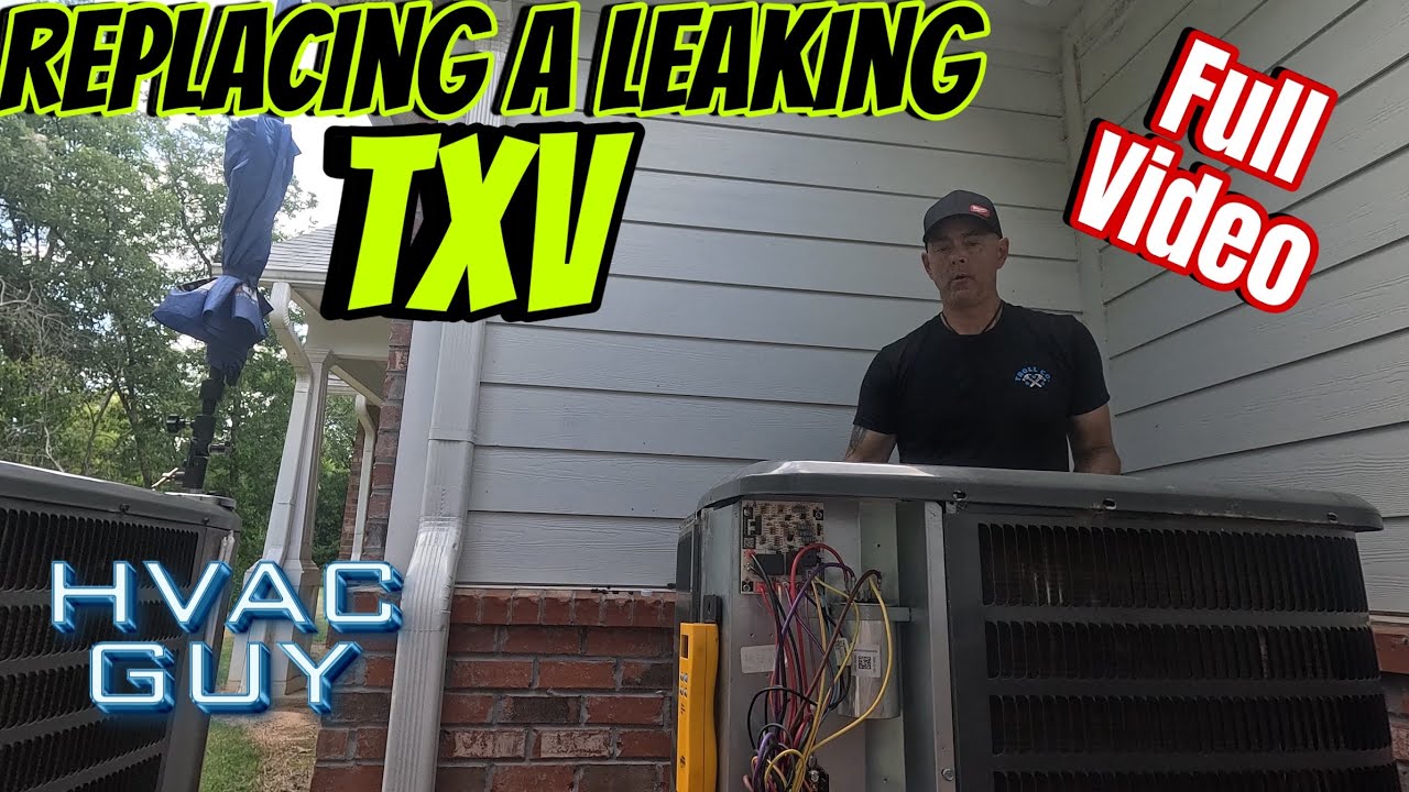 Goodman TXV Replacement, Moving Drier Outside Of Condenser! #hvacguy #hvaclife