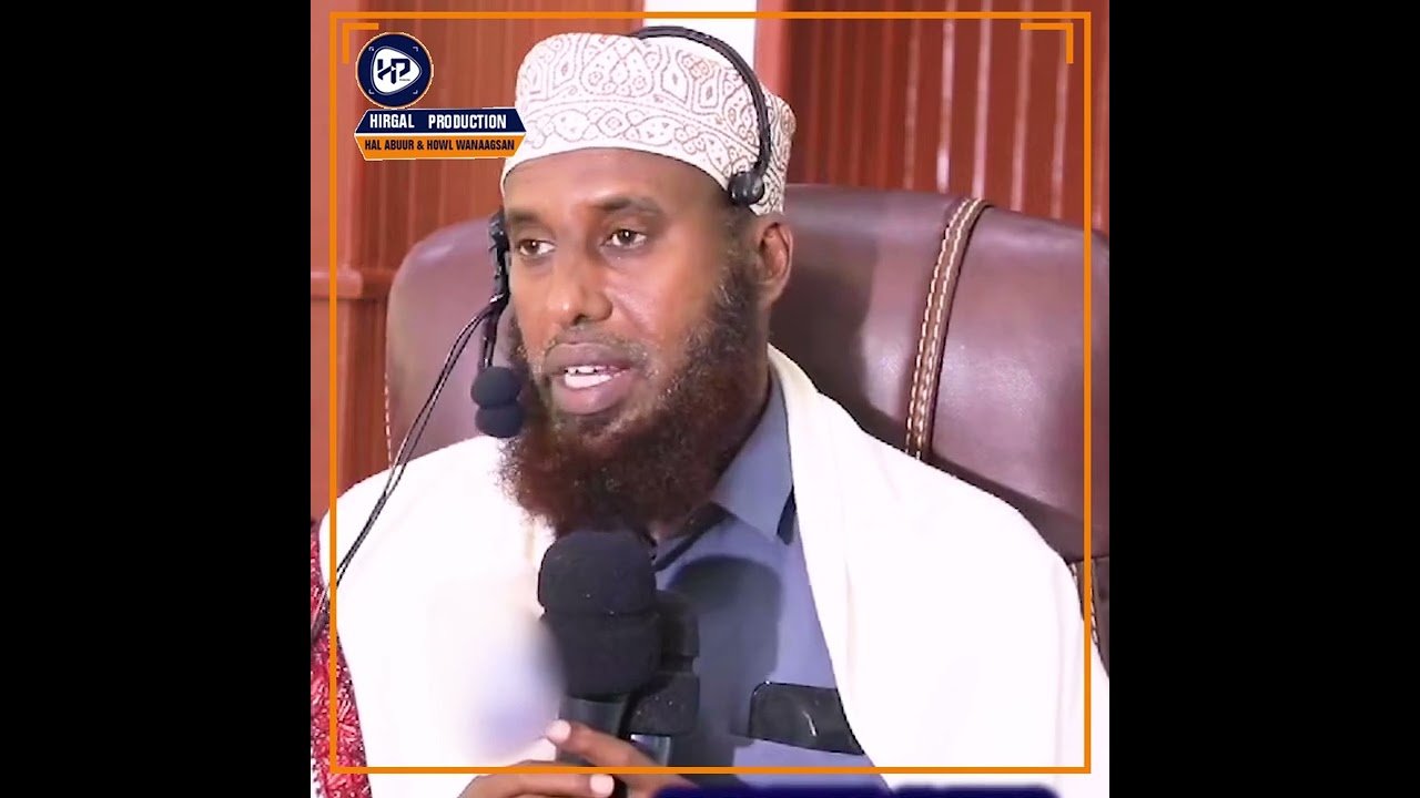 Maadaama Warbaahintu Tahay Seef laba afla ah sheekh Maxamed Mucallim Abshir Waxaa uu Farriin udiray.
