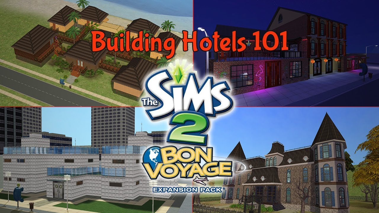 Hotels 101! The Sims 2 Building Tutorial