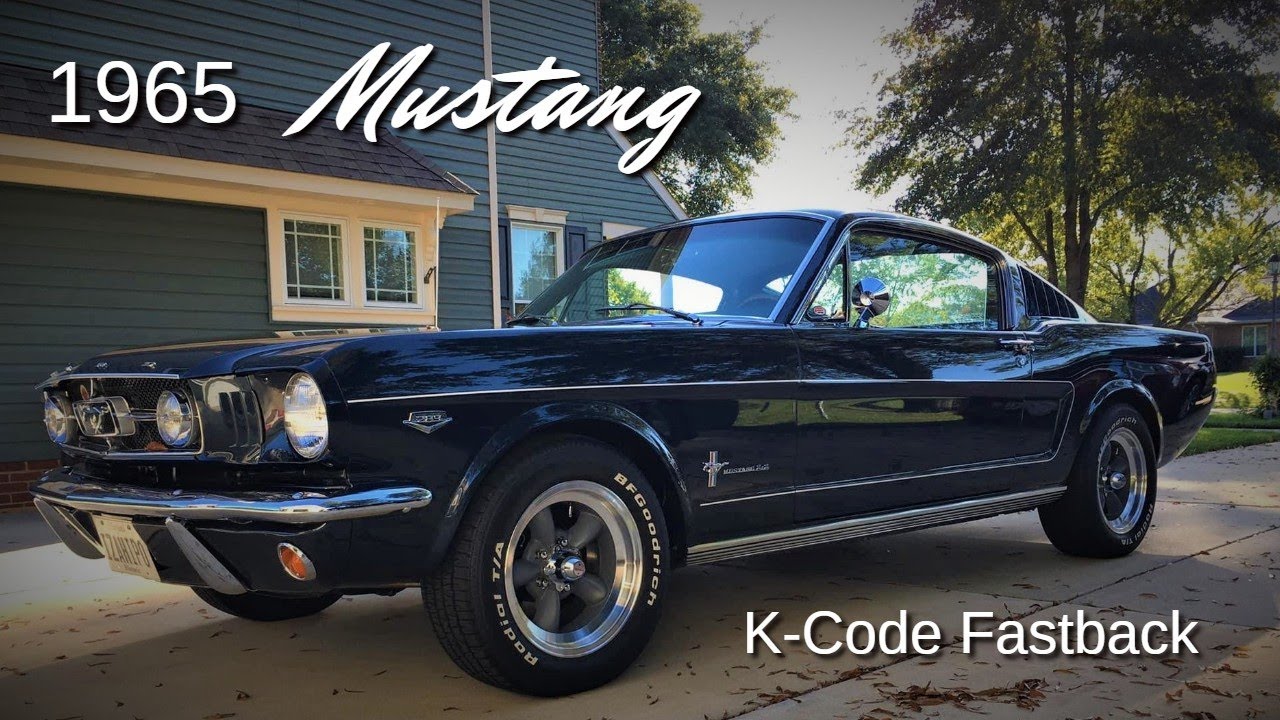 1965 K Code Mustang Fastback Ride Along