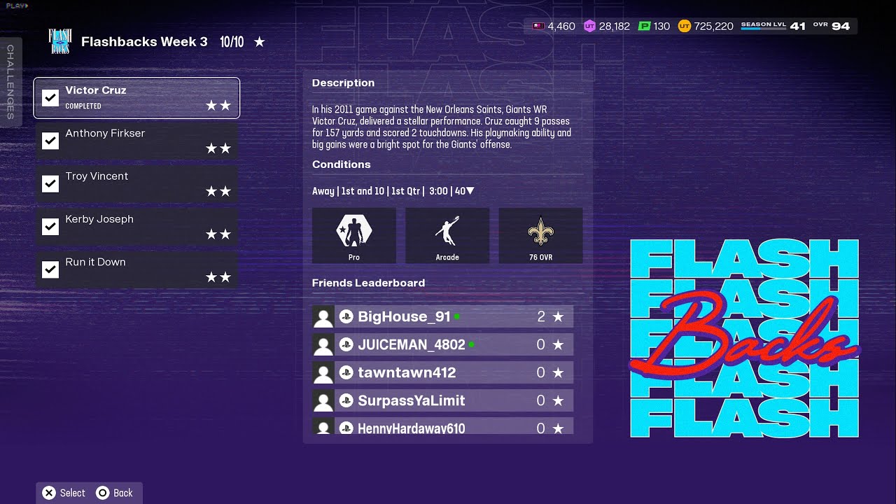 EA Sports Madden NFL 26 Ultimate Team - Flashbacks 