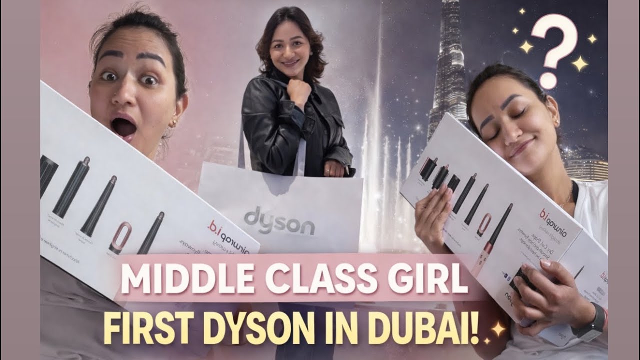 Middle Class Girl Buying Her First Dyson Asking Too Many Questions Before Buying 😅 #dubaivlog 