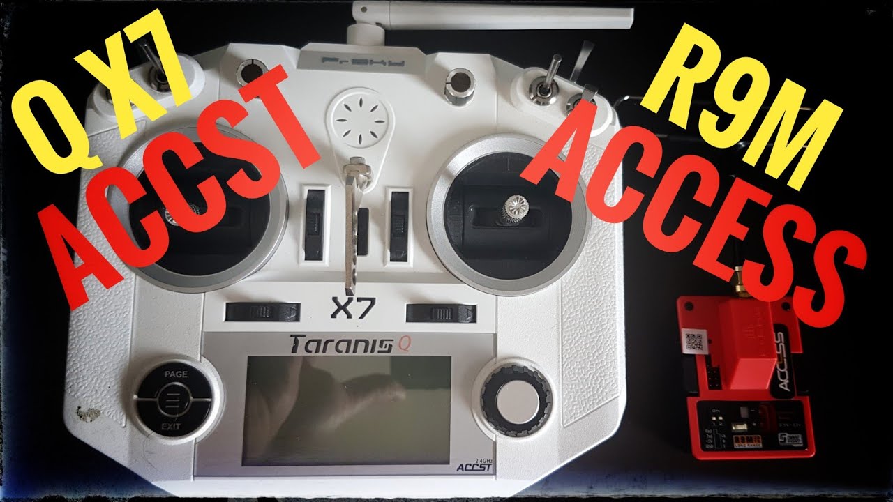 Taranis Q X7 ACCST i R9M ACCESS