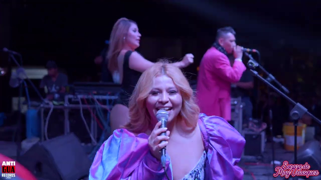 Sonora de May Velásquez en Concierto desde Amatitlán al estilo de la Sonora Dinamita 2024