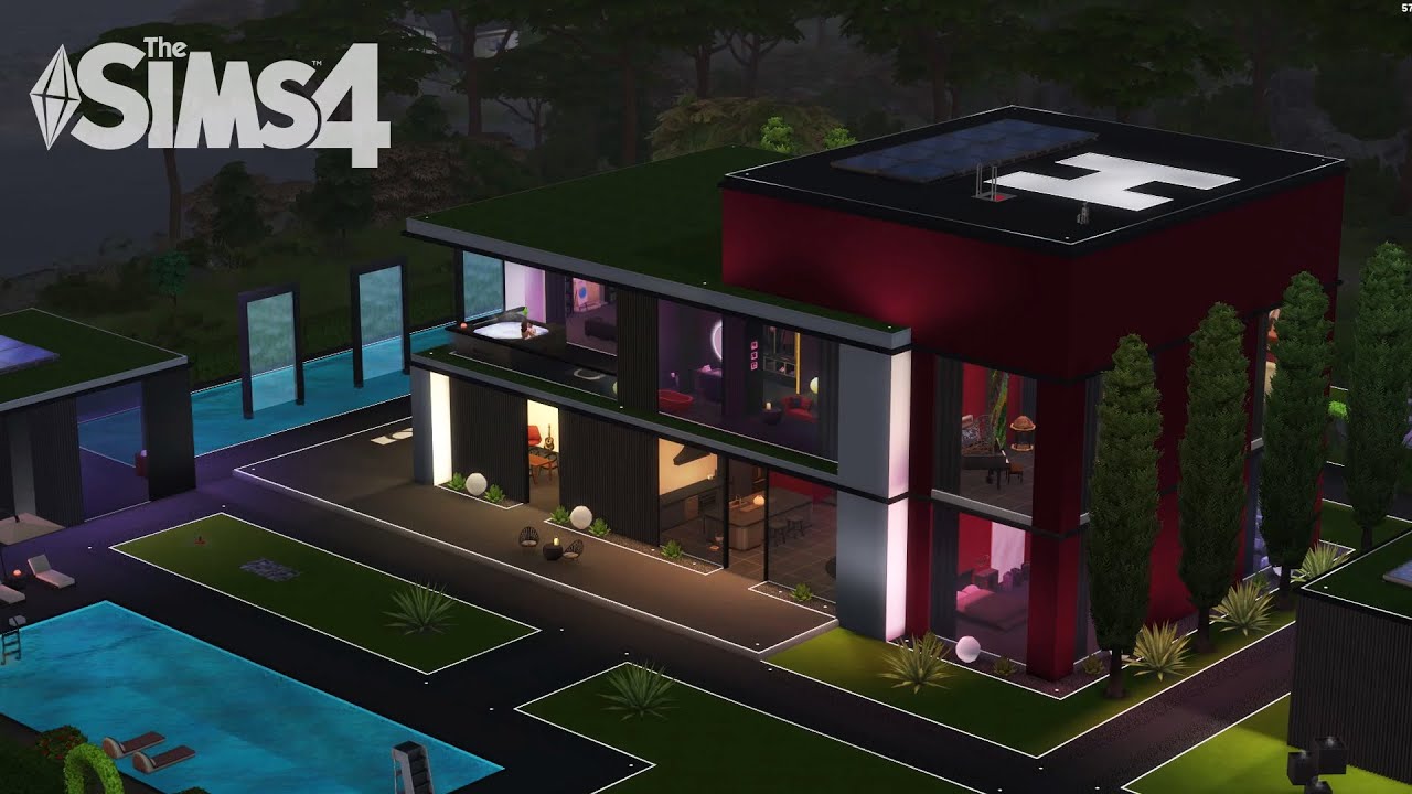 An Artist’s Dream Villa 👩🏻‍🎨❤️ | Aesthetic Sims 4 No CC Build #sims4   #simsbuild  #aesthetic