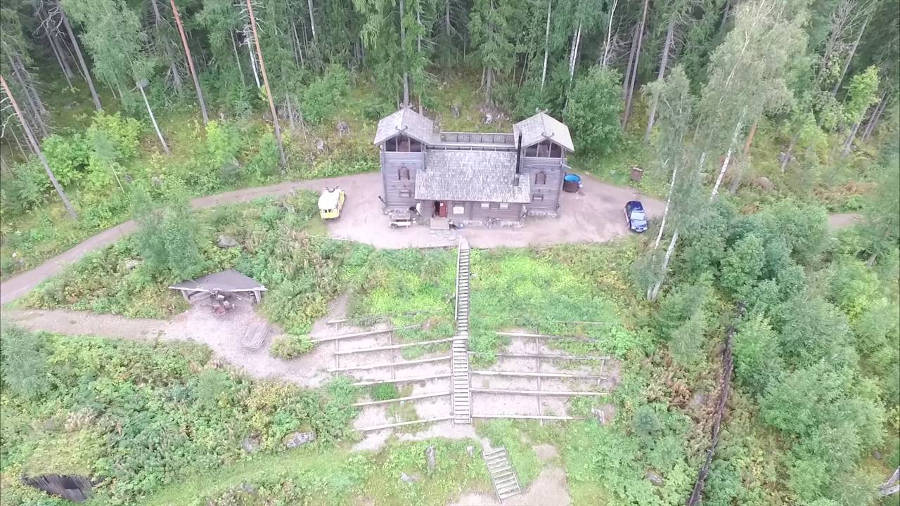 Aerial footage of Lepp&auml;niemi, Hauho