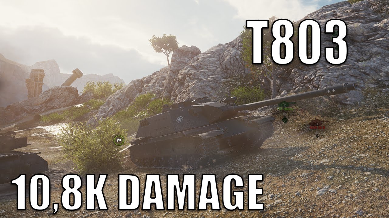 T803 WoT - 10,8 k Damage, 3 kills