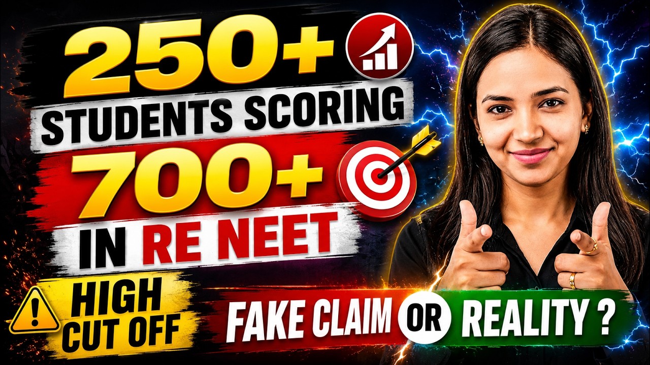 250+ Students Scored 700+ 😱 I RE-NEET 2026 High Cut Off Alert 🚨