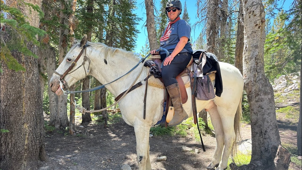 Day 4 of Mystic Saddle Ranch ride in the Sawtooth Mountains of Idaho #followmyride