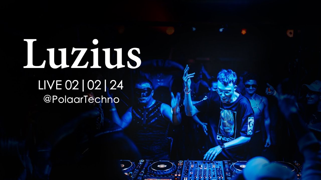 LUZIUS Live DJ-Set: Industrial & Hardtechno Finale | @Polaar Techno | 7AM Closing | 4K | 02|02|24