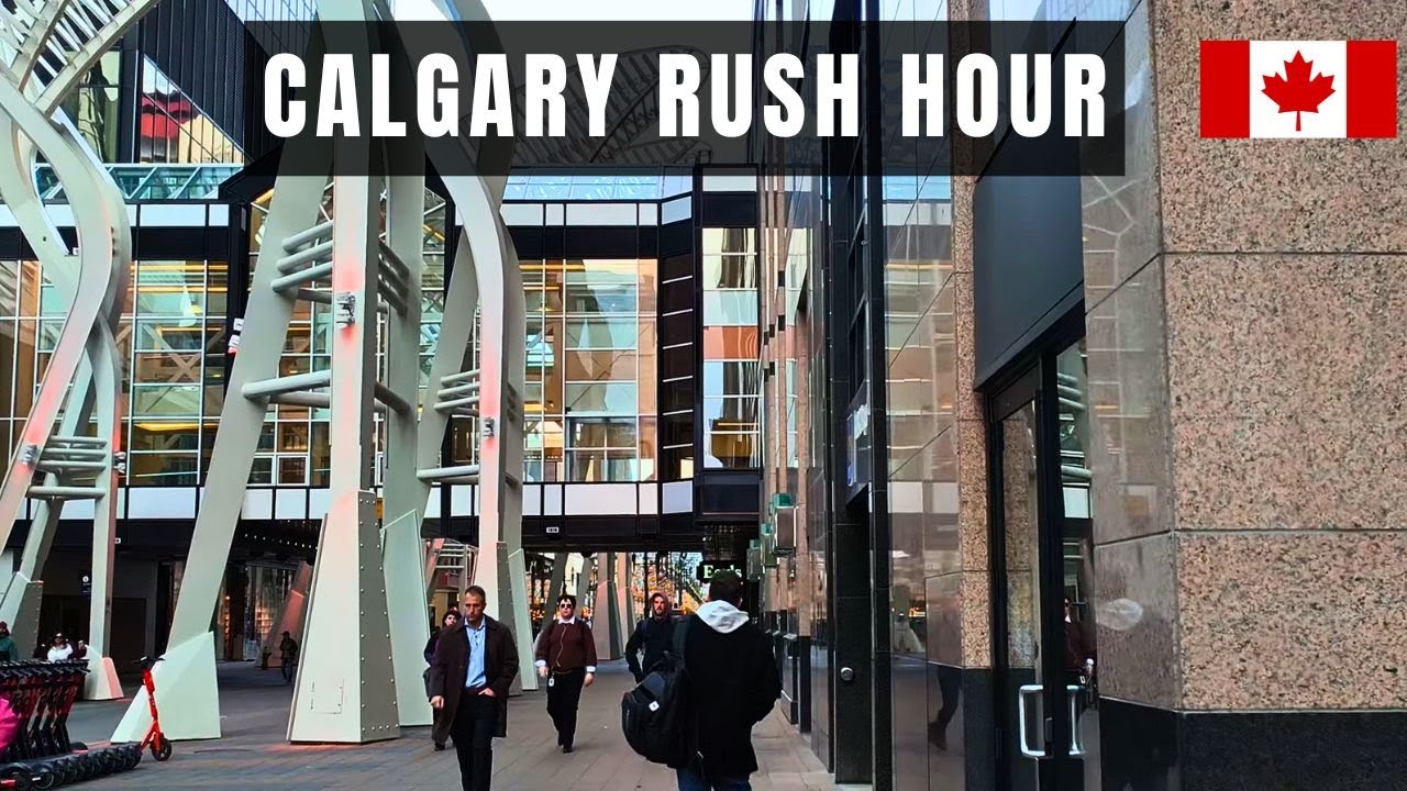 Exploring the HEART of Calgary 4K Walking Tour