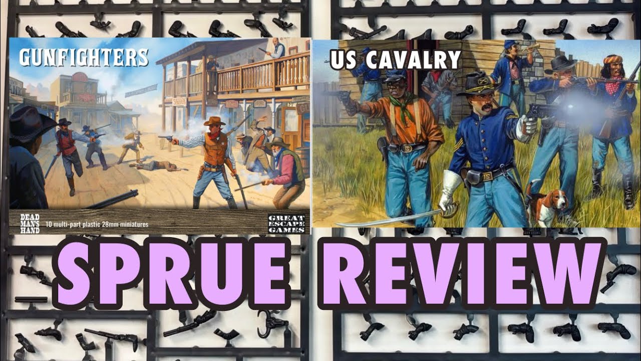 Давайте рассмотрим фигурки стрелков из набора Dead Man’s Hand Gunfighters I и пехотинцев американ...