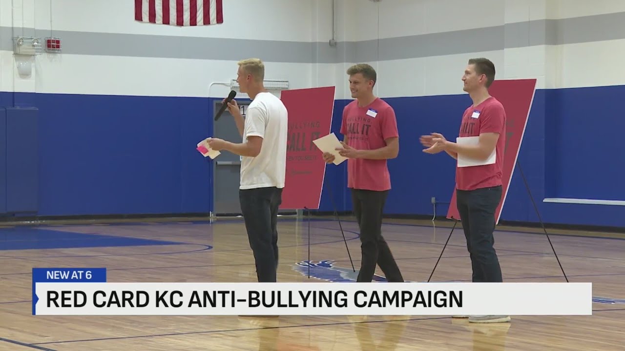 Sporting KC visits Leawood Middle School for anti-bullying campaign