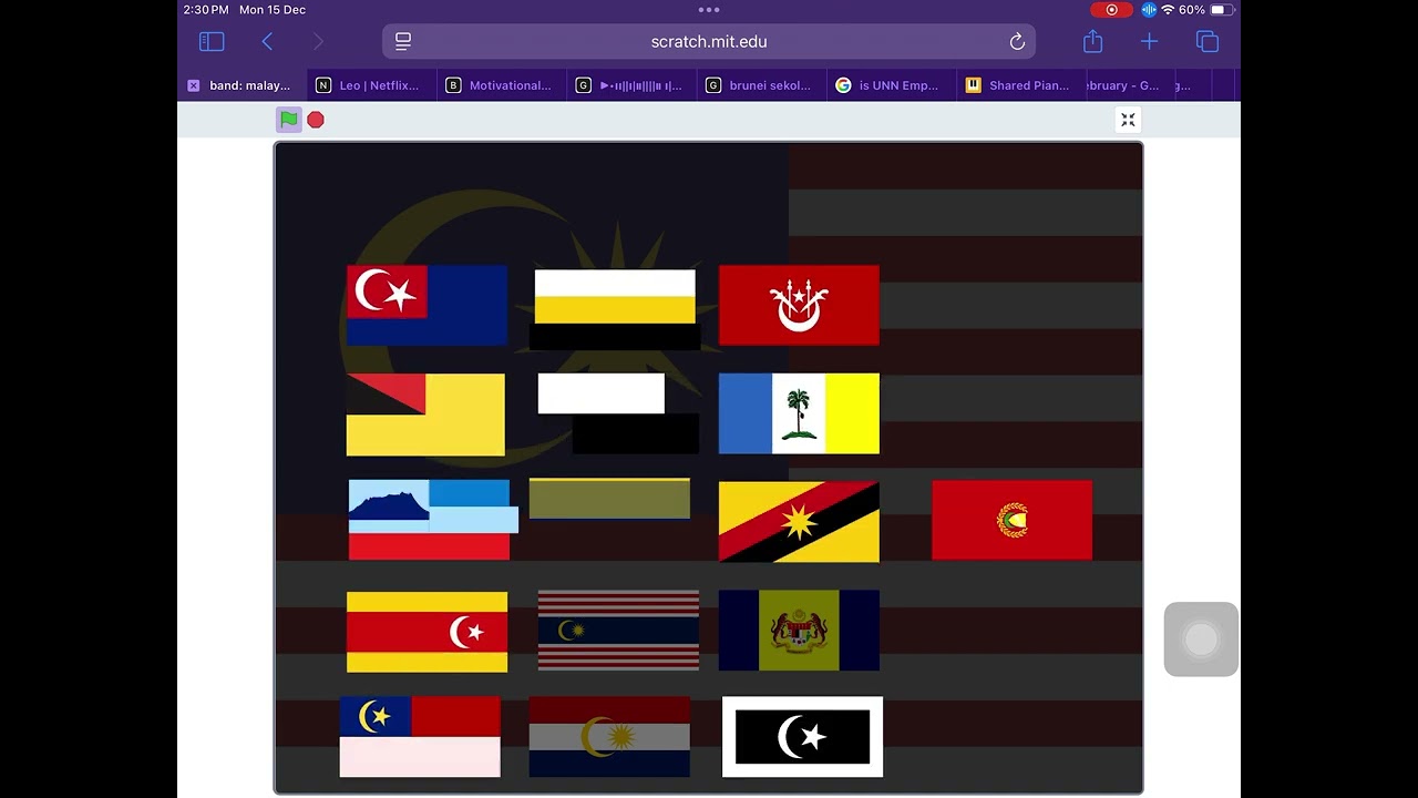 Malaysian states flag band (low pitch and same flag design) (for @PlantsVsBrainrotsFan067 )