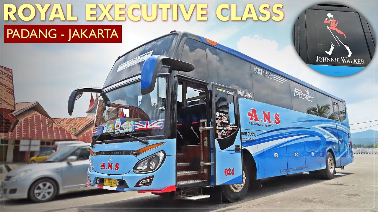BERSAMA JOHNNIE WALKER Pulang ke Jawa | Padang - Jakarta ANS Royal Eksekutif Class [Part 1]