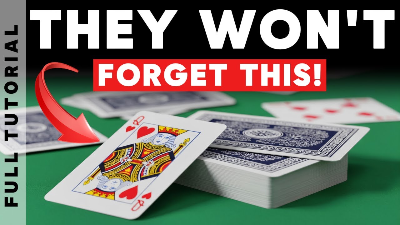 Looks Like a PHOTOGRAPHIC Memory! Learn This Self-Working Miracle!